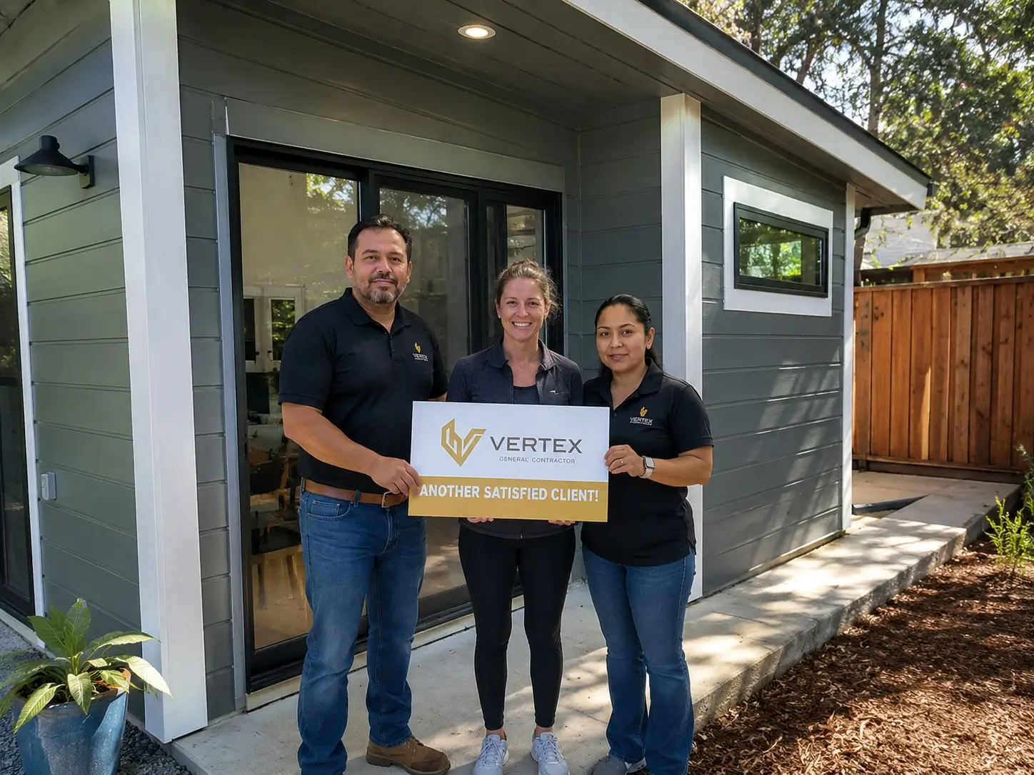 Sarah L. - Vertex General Contractor client